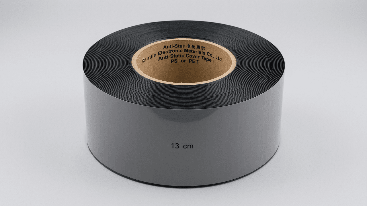 13-Inch Anti-Static Cover Tape for IC Chip Protection: Technical Analysis and Application Guide