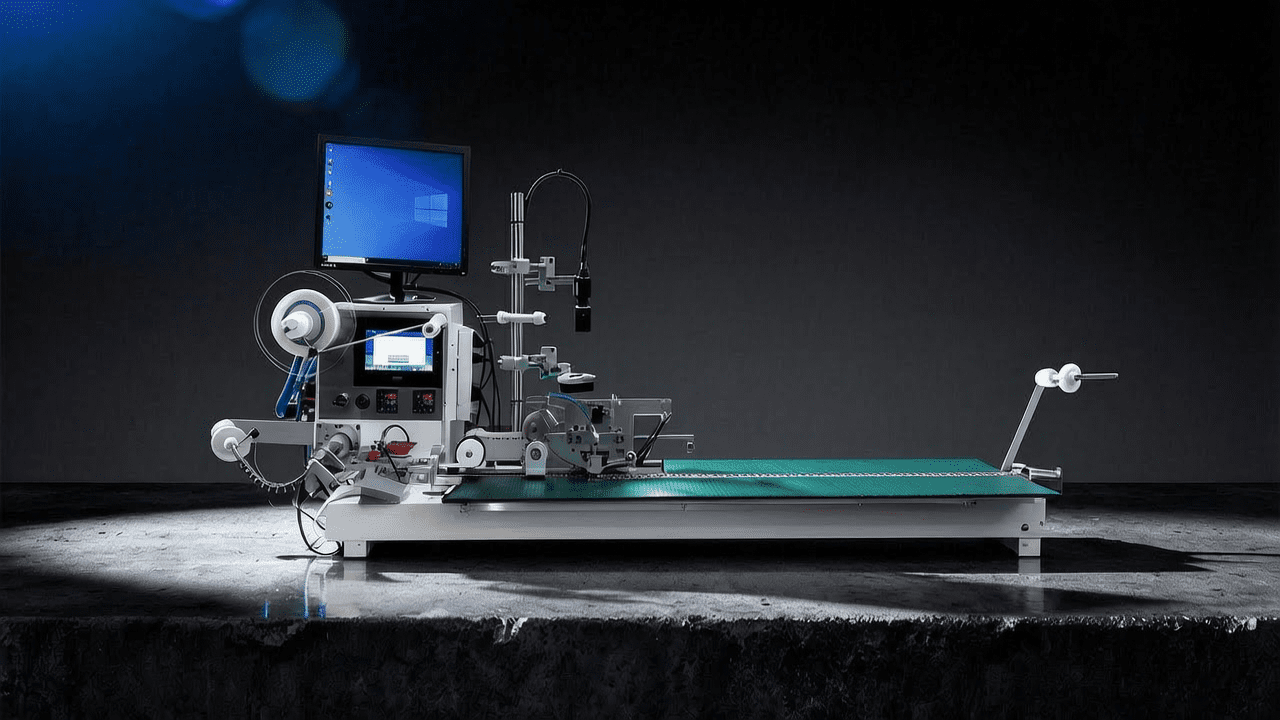 CCD Semi-Automatic Taping Machine: Precision Inspection and Packaging for SMT Electronic Components