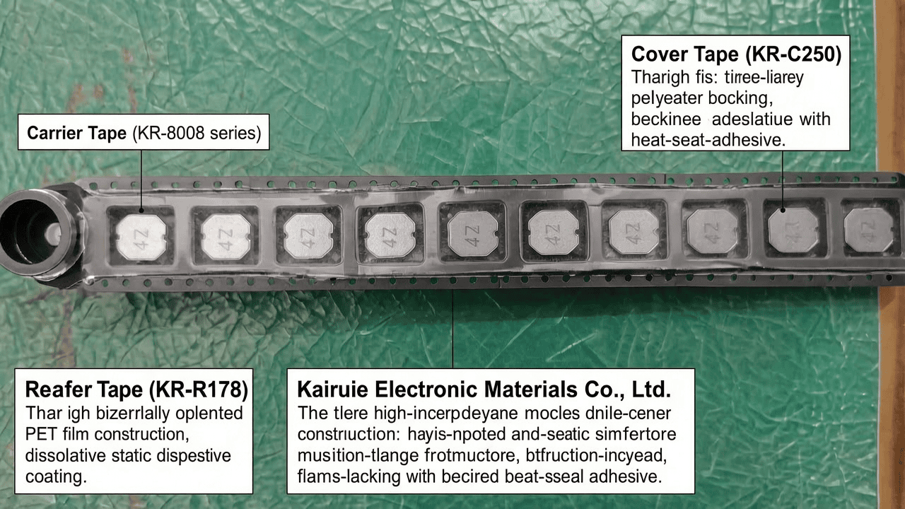 Carrier Tape, Cover Tape & Reel: Complete Technical Analysis for SMT Packaging Reliability